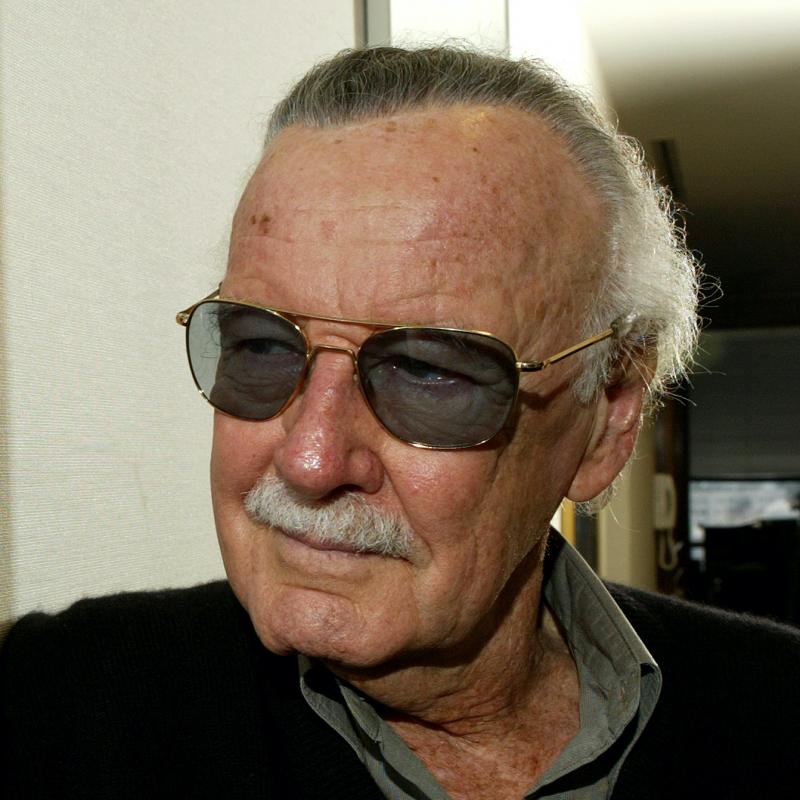 Comic book icon Stan Lee in a 2004 photo