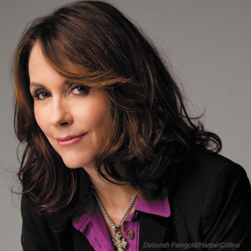 A photo of author Mary Karr (image courtesy of Deborah Feingold/HarperCollins)