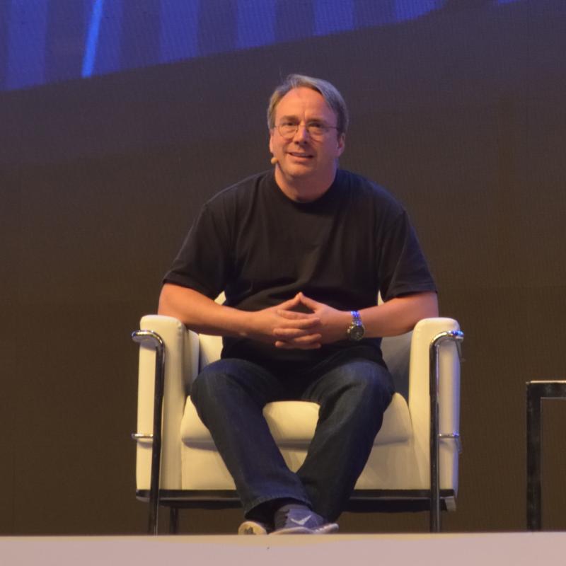 Linux creator and software pioneer Linus Torvalds