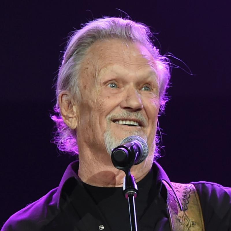 Musician and actor Kris Kristofferson