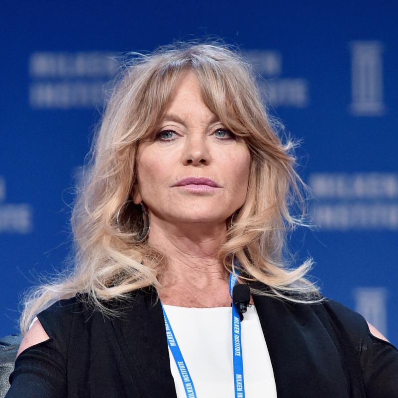 goldie hawn hair 2022