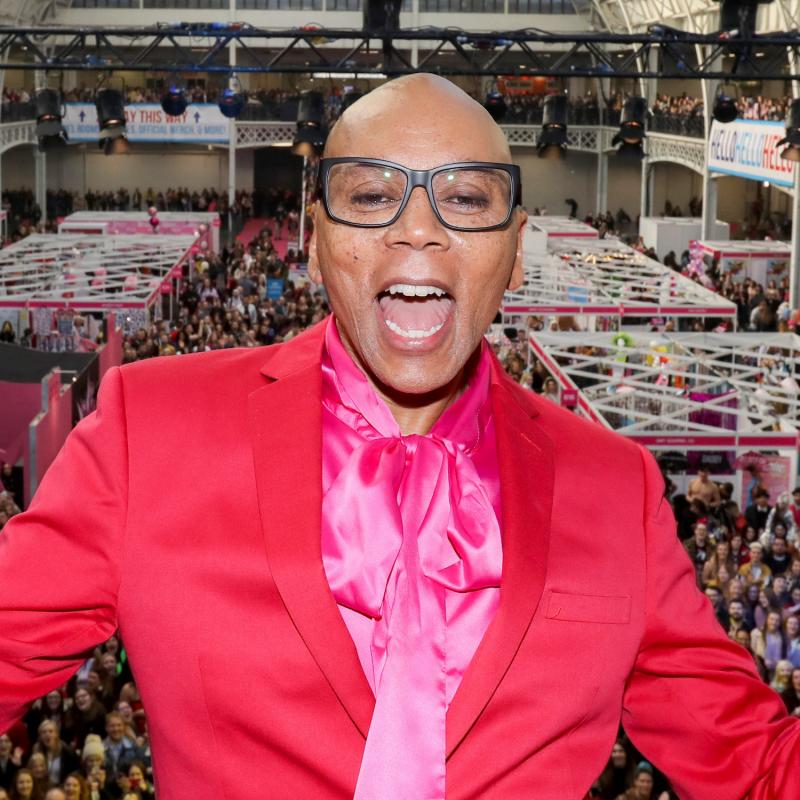 Fashion icon and entertainer RuPaul