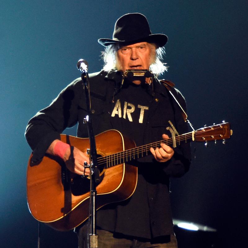 Musician Neil Young