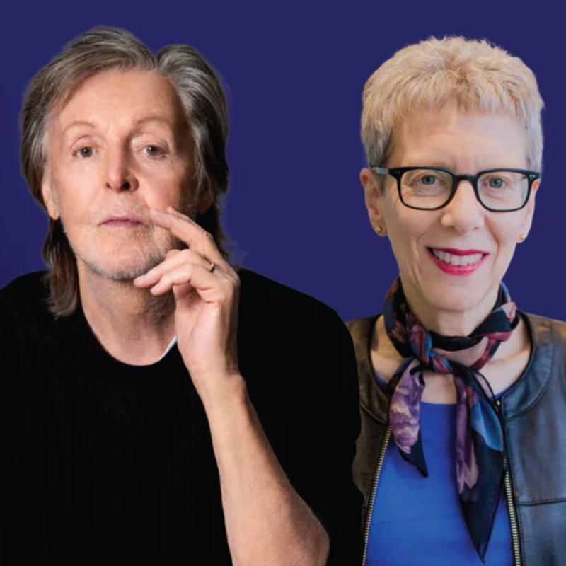 Paul McCartney and Terry Gross